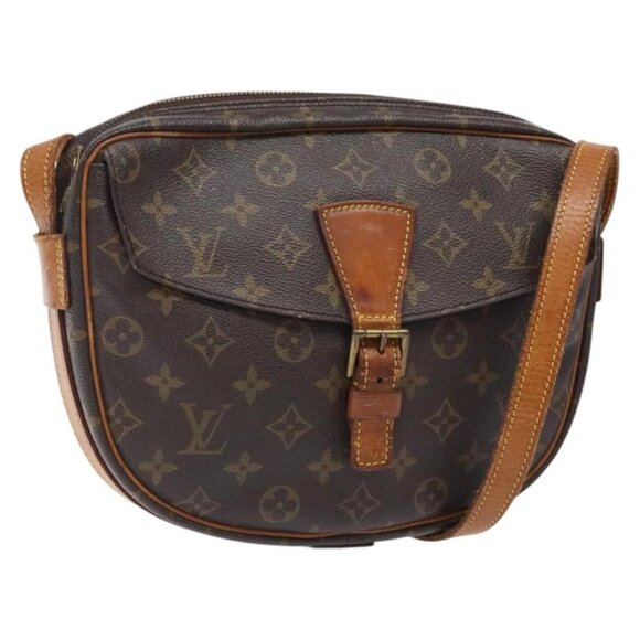 LOUIS VUITTON Monogram Jeune Fille GM Shoulder Bag M51225 LV Auth ti3295 - Picture 1 of 16